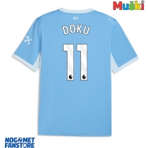 Manchester City Jeremy Doku #11 Domaci Dres 2026-27 Kratak Rukav